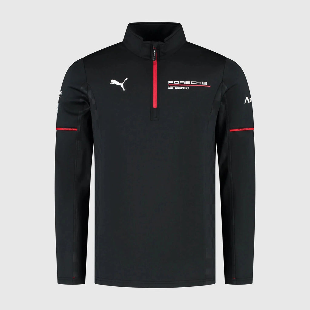 Porsche Motorsport Team Mid Layer - Black Sweatshirt Porsche 