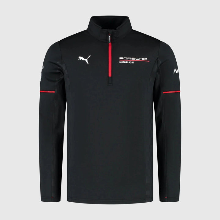 Porsche Motorsport Team Mid Layer - Black Sweatshirt Porsche 