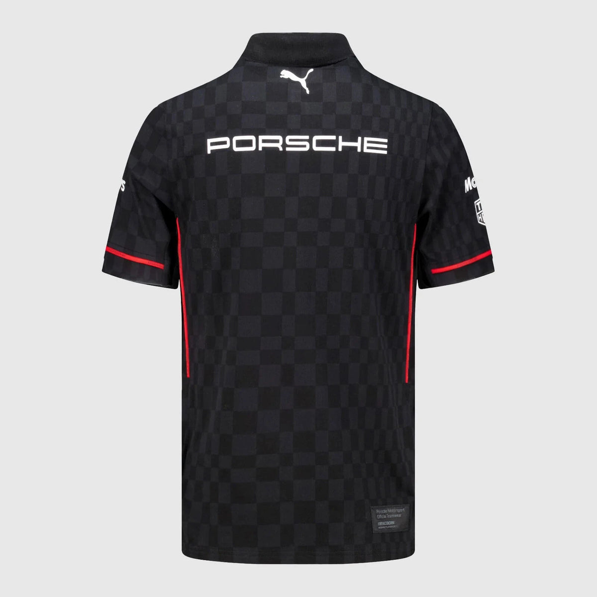 Porsche Motorsport Men's Team Polo Shirt - Black Polos Porsche 