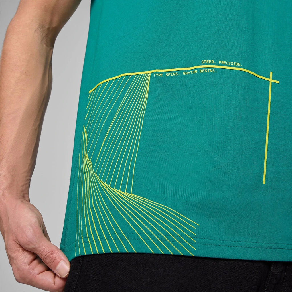 Aston Martin F1 Men's Graphic T-Shirt - Green T-shirts Aston Martin F1 