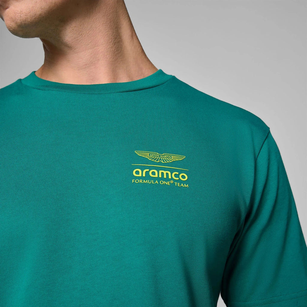 Aston Martin F1 Men's Graphic T-Shirt - Green T-shirts Aston Martin F1 
