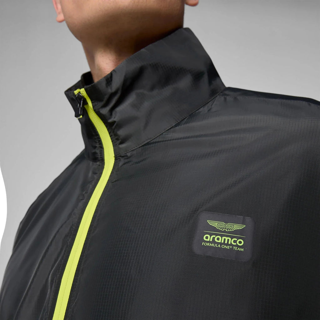 Aston Martin F1 Tech Lightweight Jacket - Black Jackets Aston Martin F1 