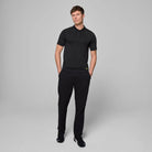 Aston Martin F1 Tech Men's Seamless Polo Shirt - Black Polos Aston Martin F1 