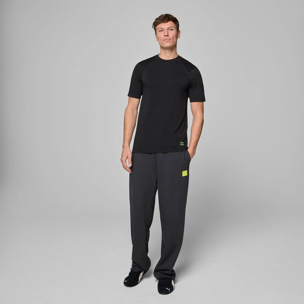 Aston Martin F1 Tech Men's Seamless T-Shirt - Black T-shirts Aston Martin F1 