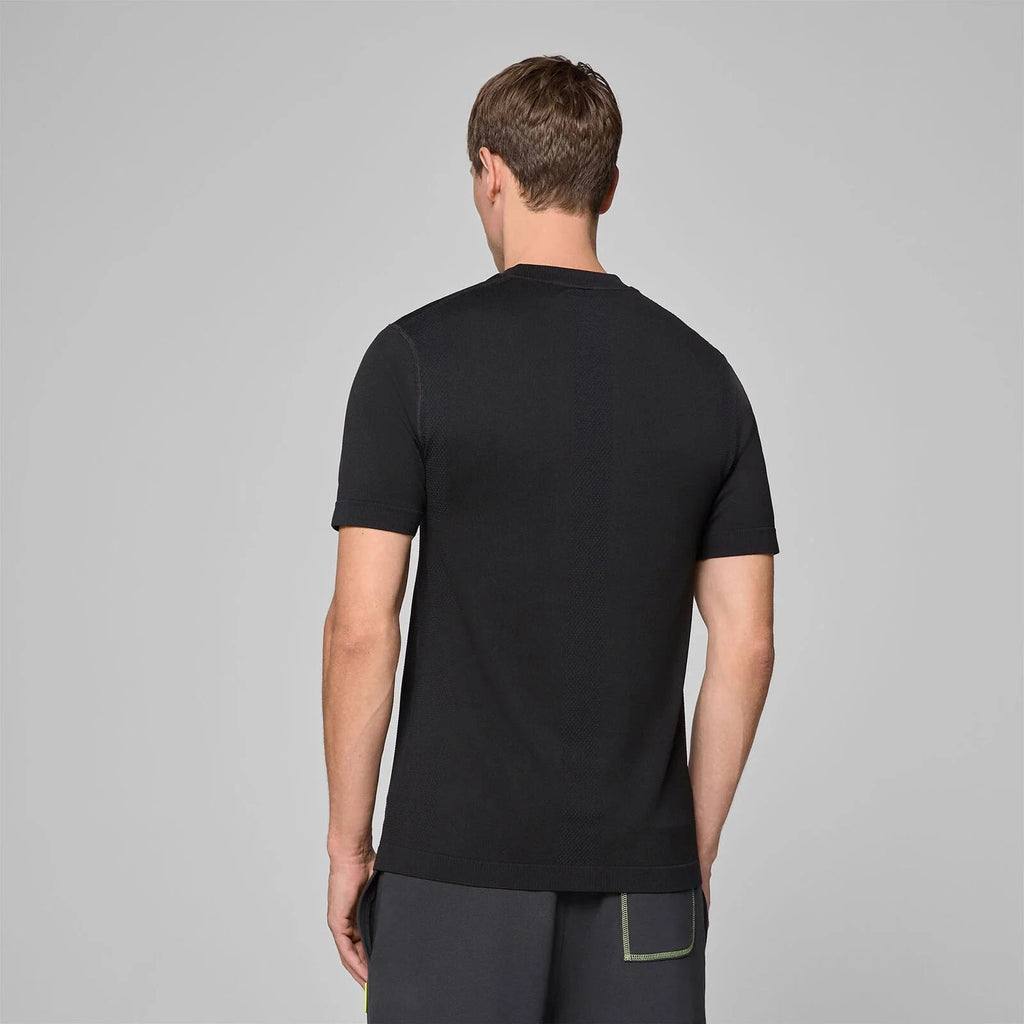 Aston Martin F1 Tech Men's Seamless T-Shirt - Black T-shirts Aston Martin F1 