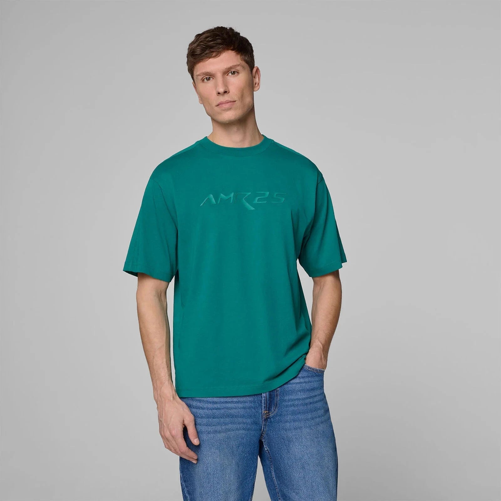 Aston Martin F1 Men's AMR25 T-Shirt - Green T-shirts Aston Martin F1 