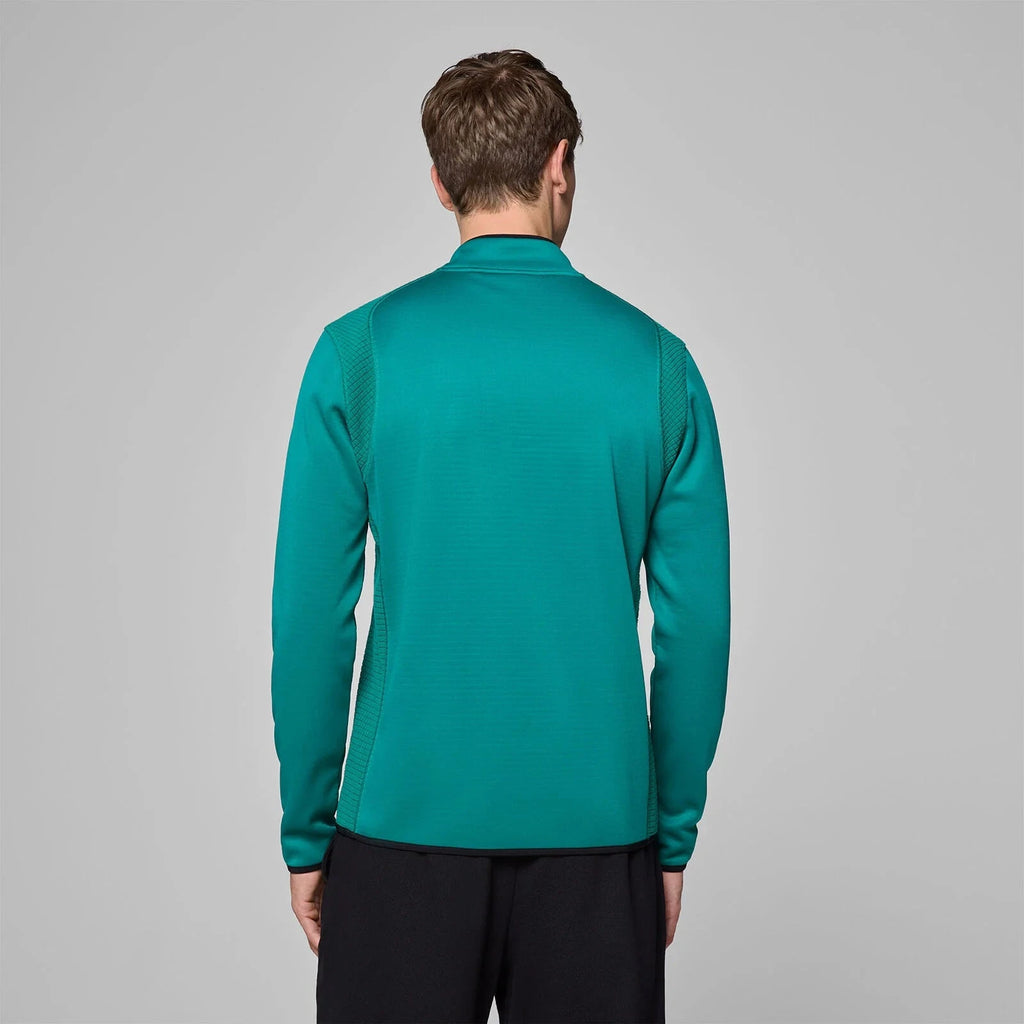 Aston Martin F1 Tech Men's 1/4 Zip Sweater - Green Sweaters Aston Martin F1 