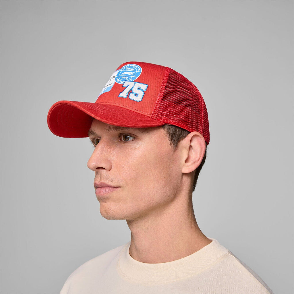 Formula 1 Tech Collection F1 Heritage Trucker Hat - Red Hats Formula 1 