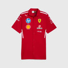 Scuderia Ferrari F1 2025 Team Button Down Shirt - Dark Cherry Shirts Scuderia Ferrari 