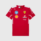 Scuderia Ferrari F1 2025 Women's Team T-Shirt - Dark Cherry T-shirts Scuderia Ferrari 