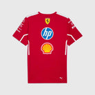 Scuderia Ferrari F1 2025 Women's Team T-Shirt - Dark Cherry T-shirts Scuderia Ferrari 