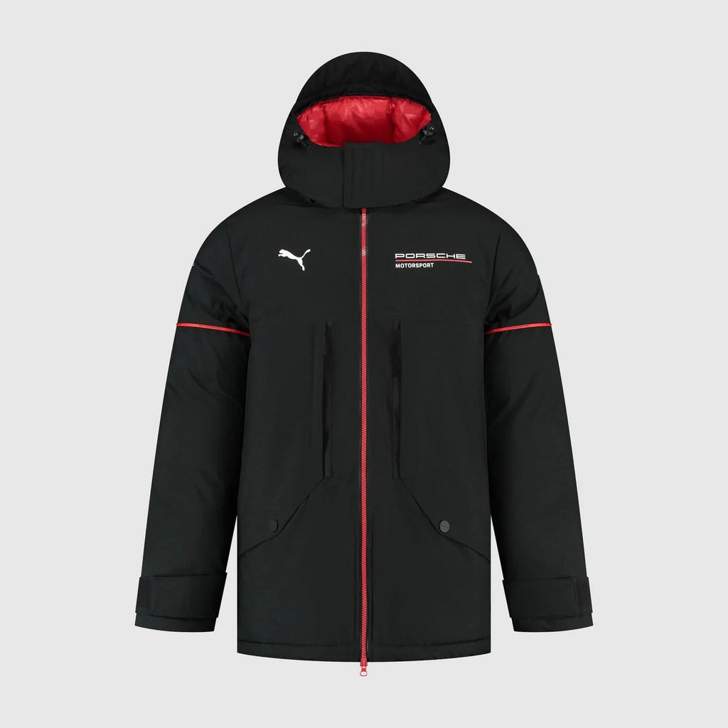 Porsche Motorsport Team Winter Jacket - Black Jackets Porsche 