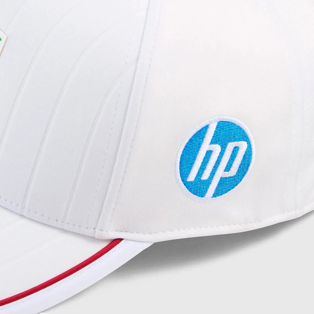 Scuderia Ferrari F1 2025 Lewis Hamilton Miami GP Team Driver Hat - Puma White Hats Scuderia Ferrari 