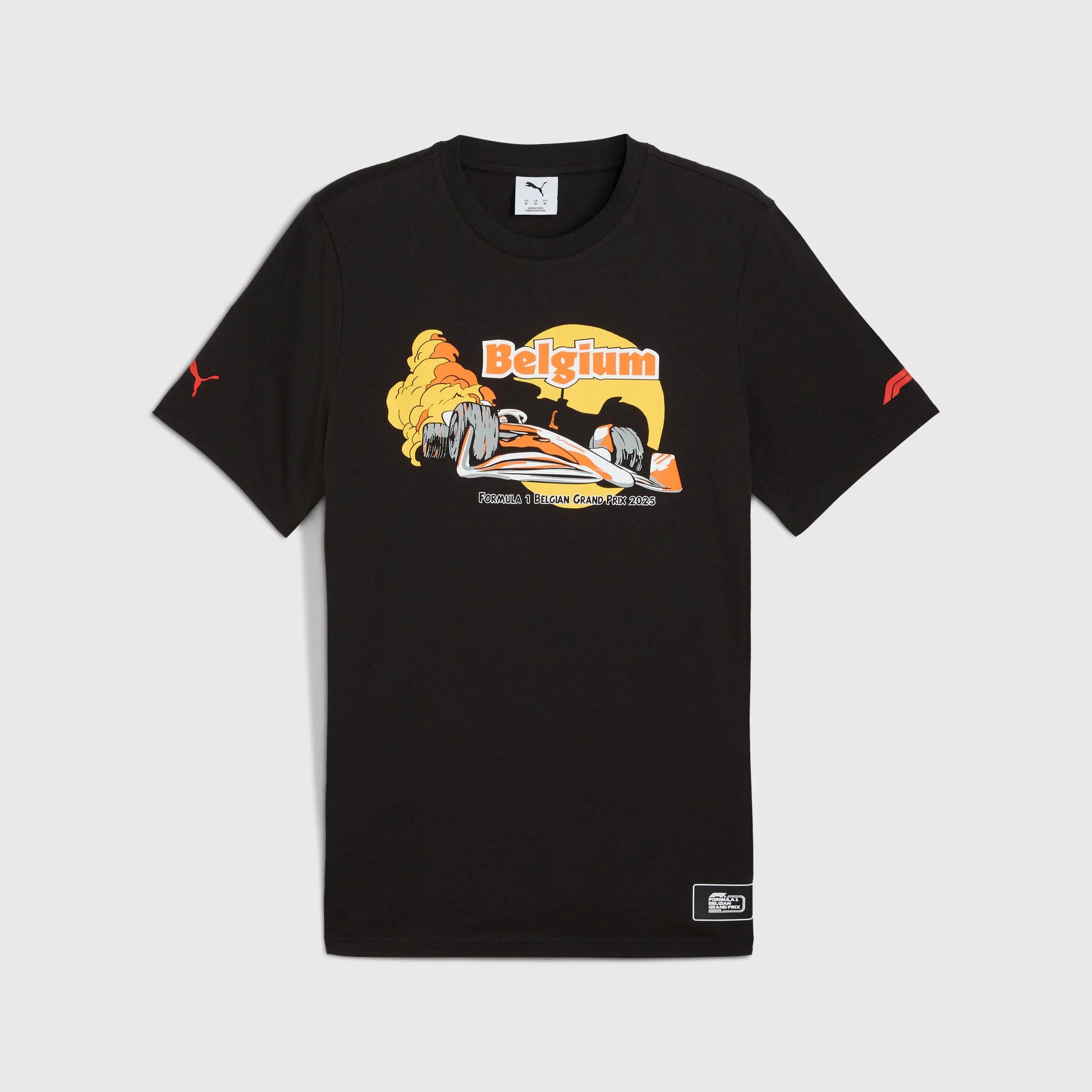Formula 1 Tech Collection F1 Belgium GP T-Shirt - Black T-shirts Formula 1 