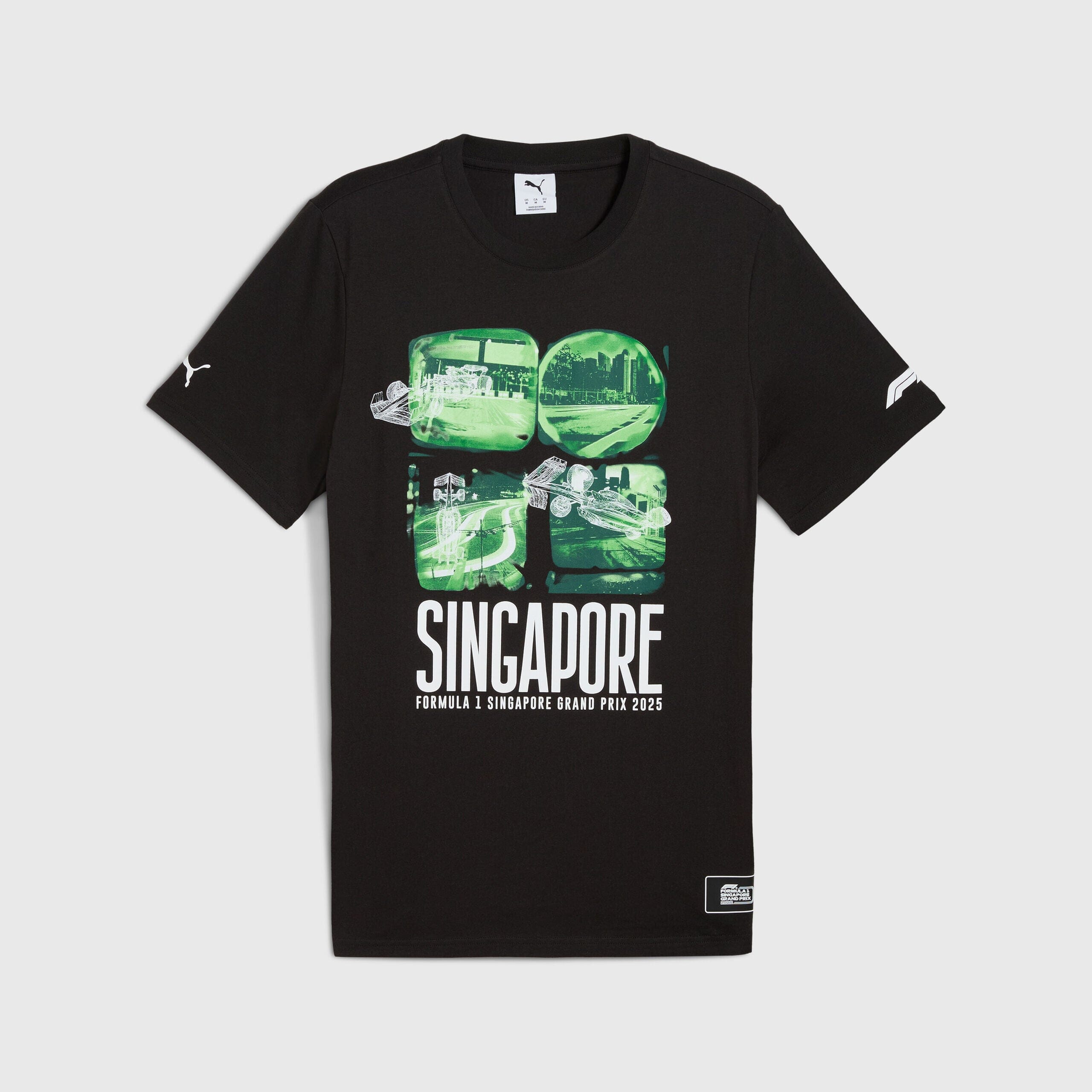 Formula 1 Tech Collection F1 Singapore GP T-Shirt - Black T-shirts Formula 1 