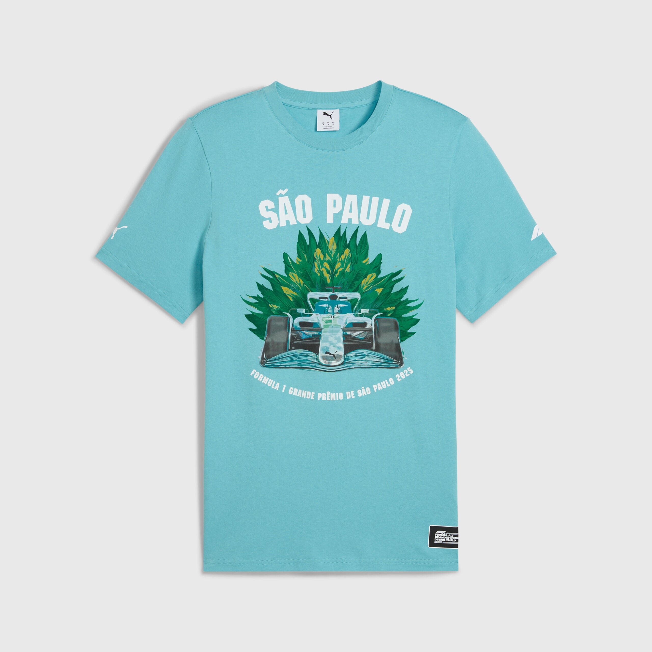 Formula 1 Tech Collection F1 Brazil GP T-Shirt - Blue/White T-shirts Formula 1 XS Blue 