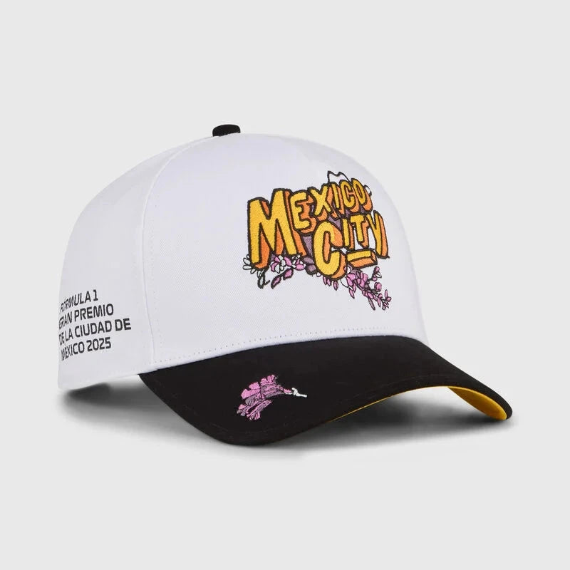 Formula 1 Tech Collection F1 Mexico GP Hat - White/Black Hats Formula 1 White 