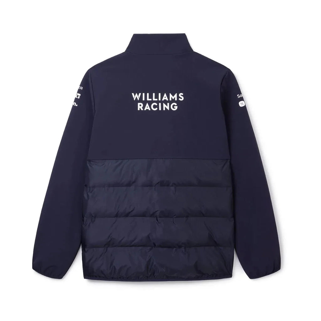 Williams Racing F1 2025 Team Hybrid Jacket - Navy Jackets Williams Racing 