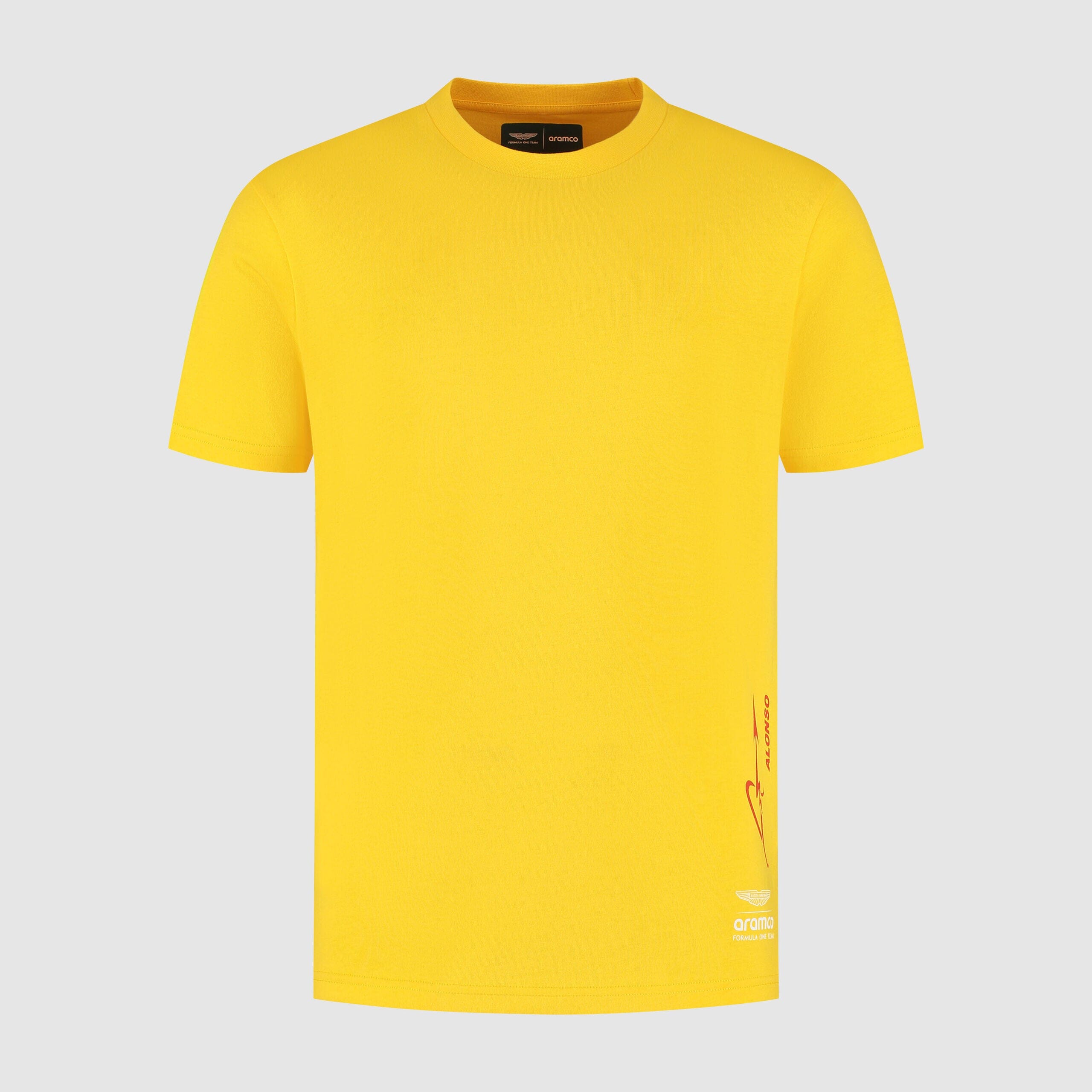 Aston Martin F1 Special Edition Spain GP T-Shirt - Yellow T-shirts Aston Martin F1 