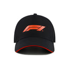 Formula 1 Tech Collection F1 Small Logo Baseball Hat- Black Hats Formula 1 