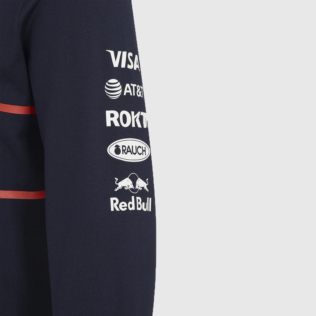 Red Bull Racing F1 Heritage Team Long Sleeve Polo Shirt - Navy Polos Red Bull Racing 