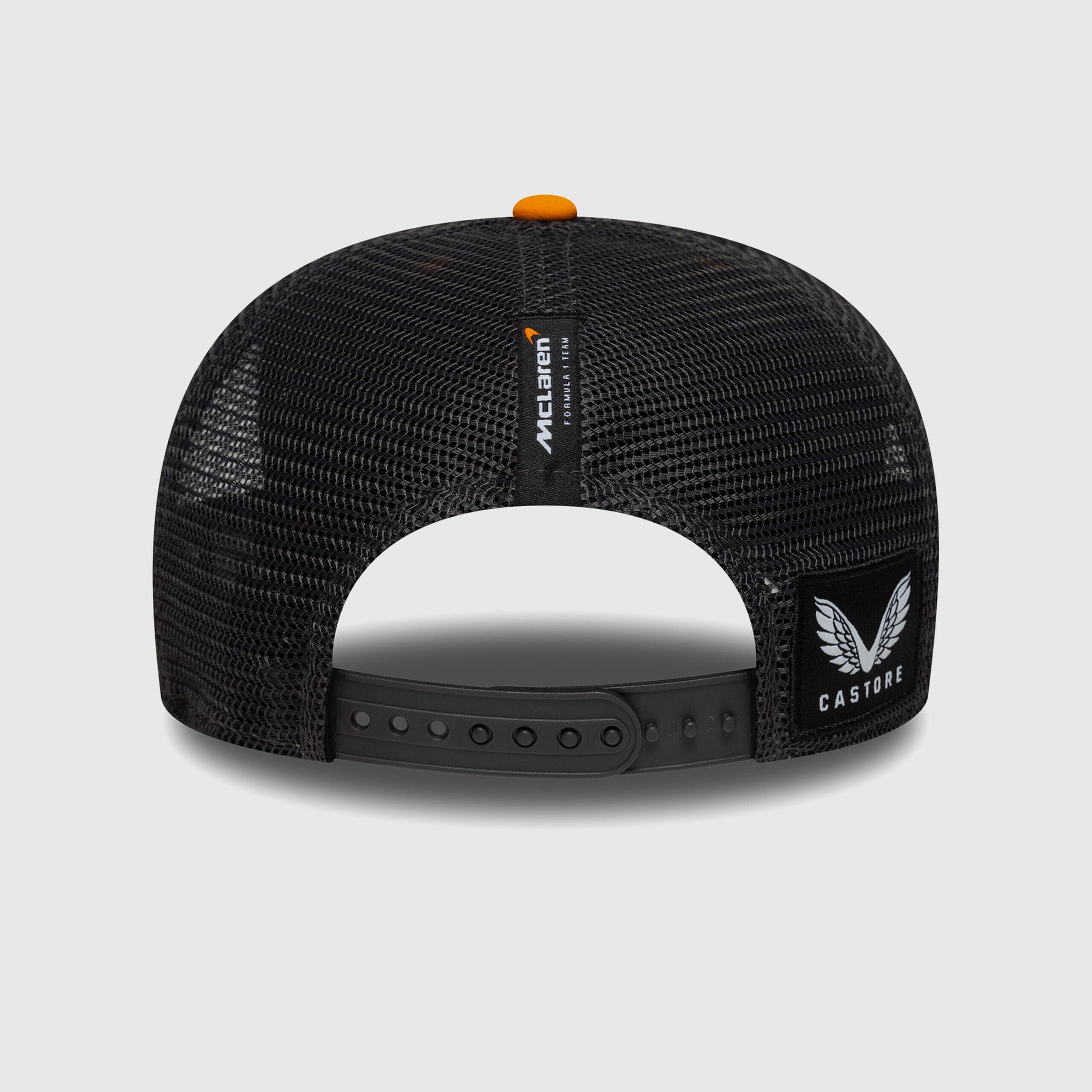 Gorra Lando Norris New Era 9FIFTY 2024 con detalle de cordón - McLaren F1 Fuel F Gorra Lando Norris New Era 9FIFTY 2024 con detalle de cordón - McLaren F1 Fuel F