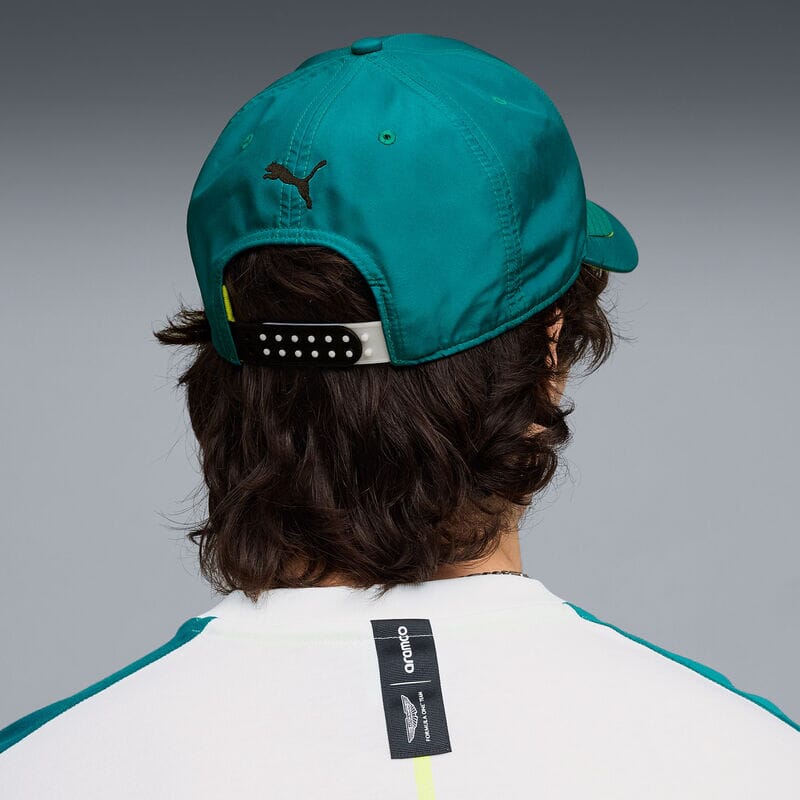 Aston Martin F1 Fanwear Baseball Hat - Green Lux/Puma Black – CMC