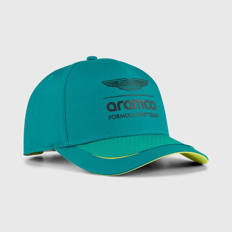 Aston Martin F1 Fanwear Baseball Hat - Green Lux/Puma Black – CMC