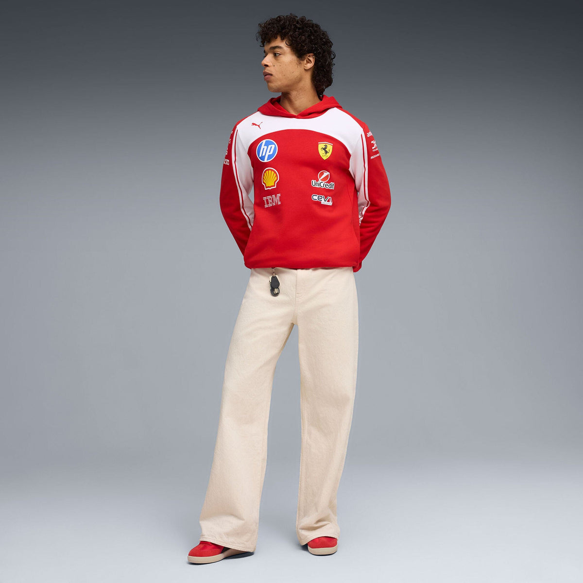 Scuderia Ferrari F1 2026 Team Hoodie - Puma Red Hoodies Scuderia Ferrari 
