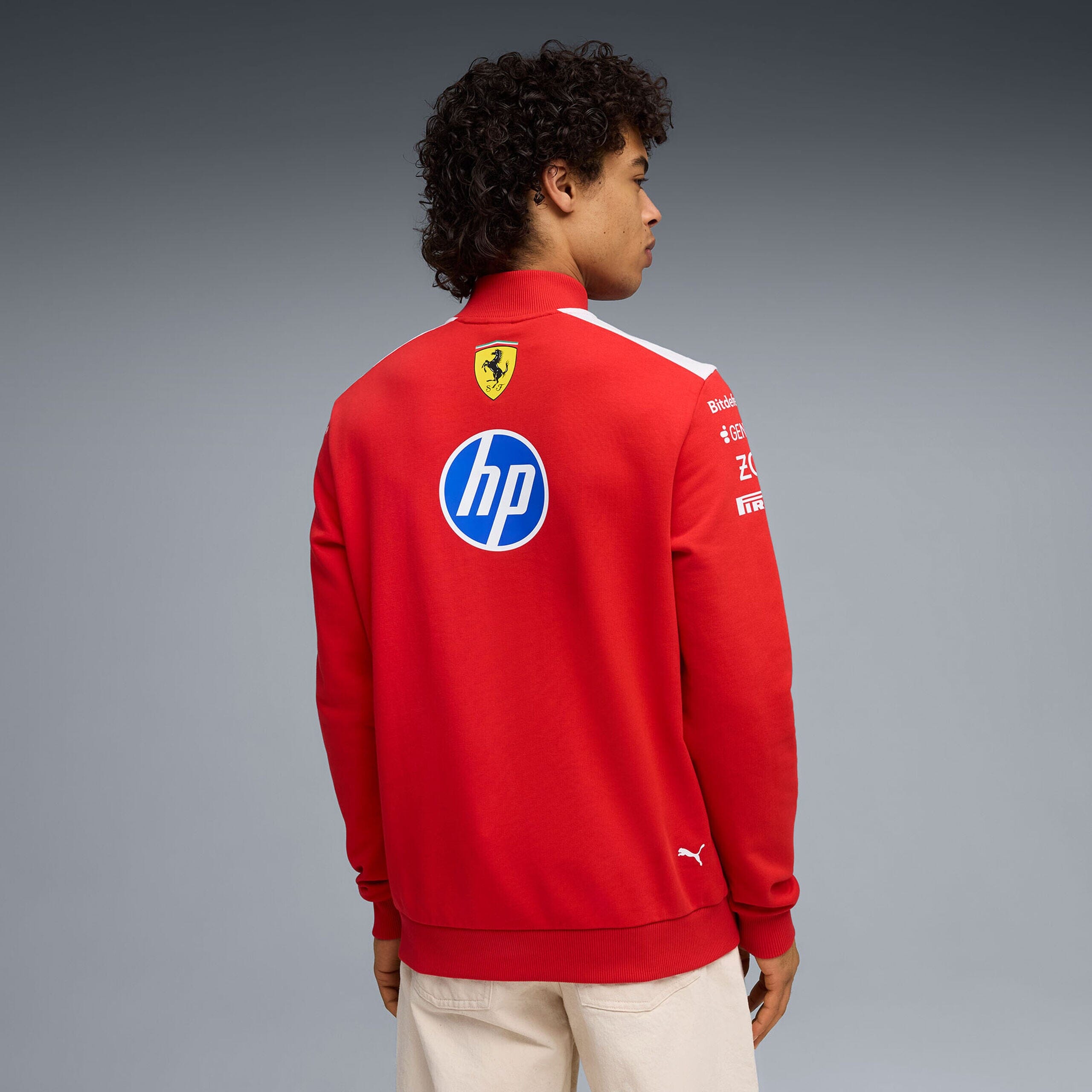 Scuderia Ferrari F1 2026 Team 1/2 Zip Sweater - Puma Red Sweatshirt Scuderia Ferrari 