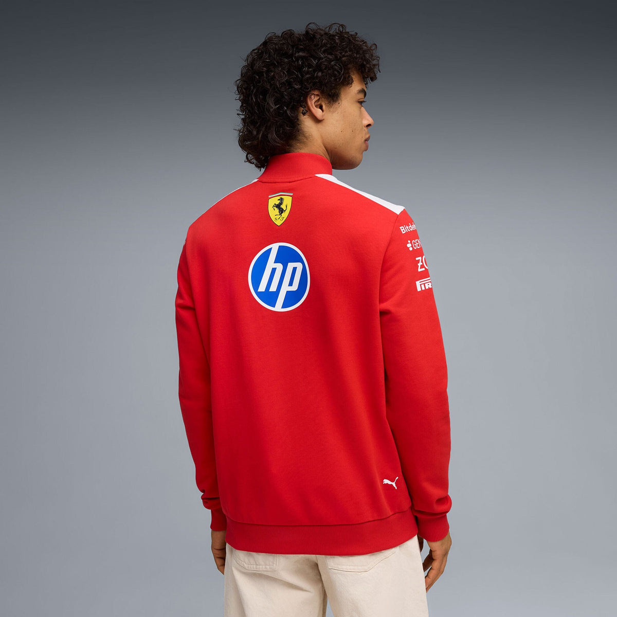 Scuderia Ferrari F1 2026 Team 1/2 Zip Sweater - Puma Red Sweatshirt Scuderia Ferrari 