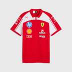 Scuderia Ferrari F1 2026 Team Polo Shirt - Puma Red Polos Scuderia Ferrari 