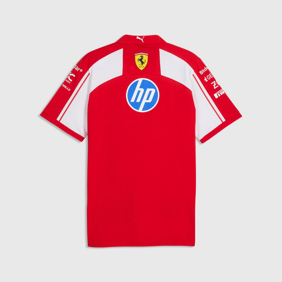 Scuderia Ferrari F1 2026 Team Polo Shirt - Puma Red Polos Scuderia Ferrari 