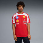 Scuderia Ferrari F1 2026 Team T-Shirt - Puma Red T-shirts Scuderia Ferrari 