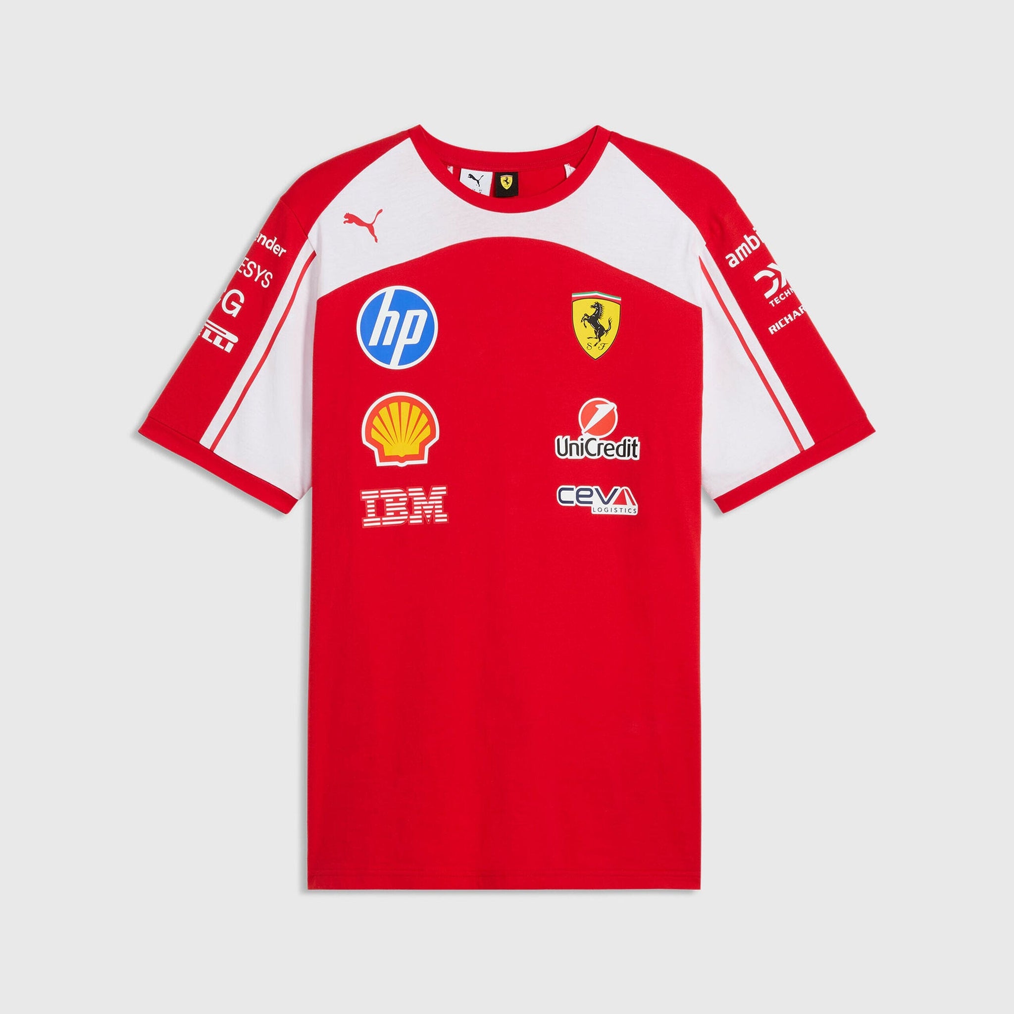 Scuderia Ferrari F1 2026 Team T-Shirt - Puma Red – CMC Motorsports®