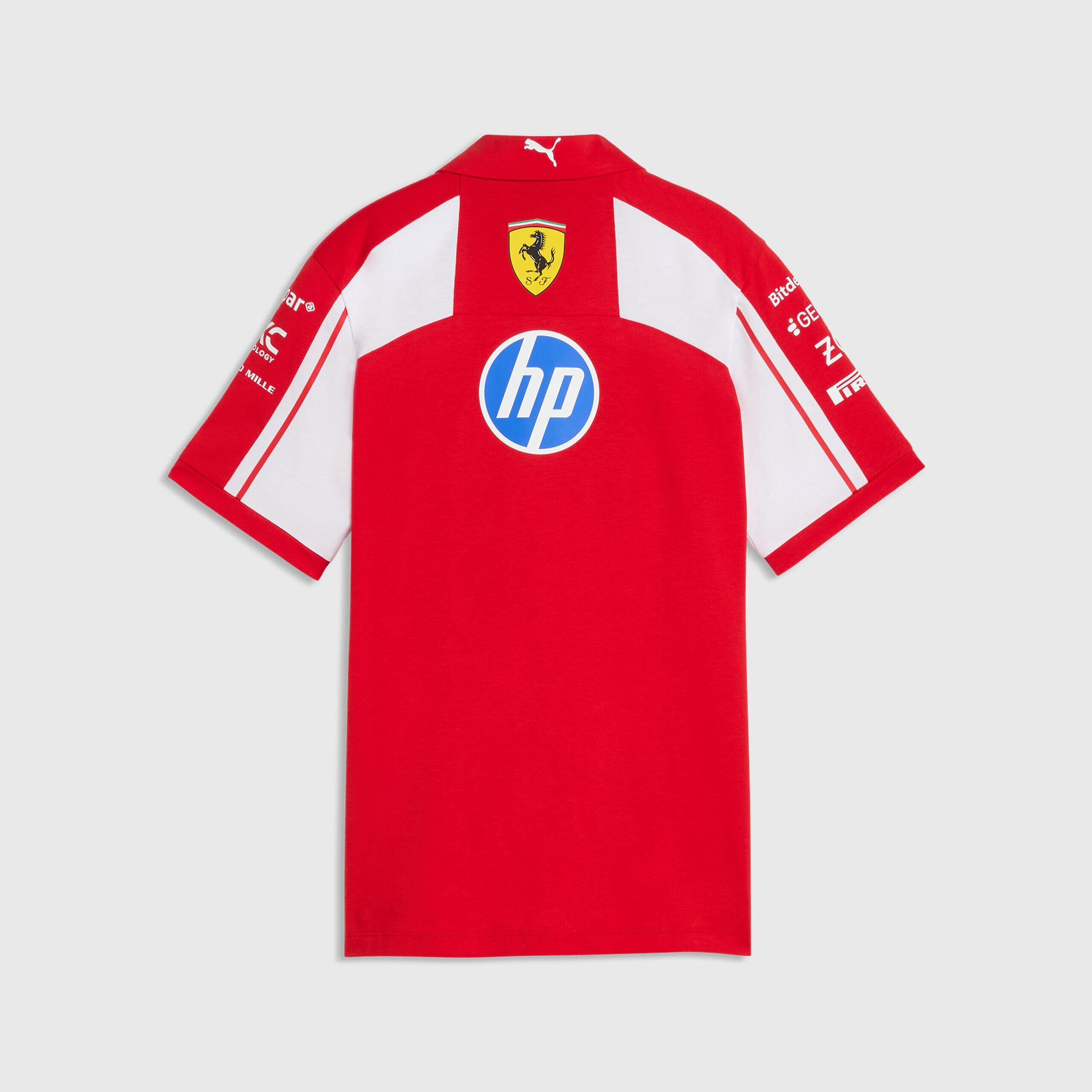 Scuderia Ferrari F1 2026 Women's Team Polo Shirt - Puma Red Polos Scuderia Ferrari 