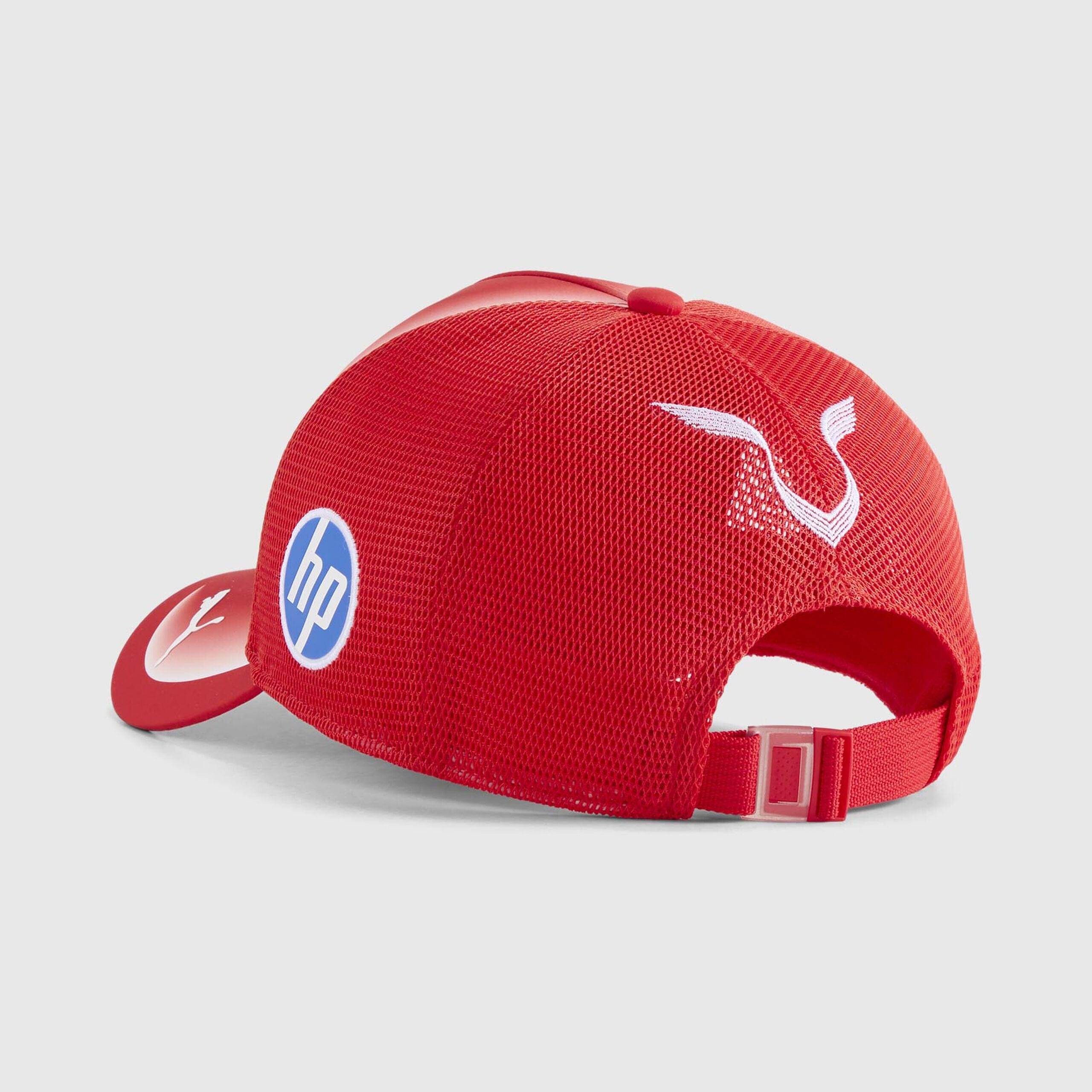 Scuderia Ferrari F1 2026 Kids Lewis Hamilton Team Trucker Hat - Youth Puma Red Hats Scuderia Ferrari 