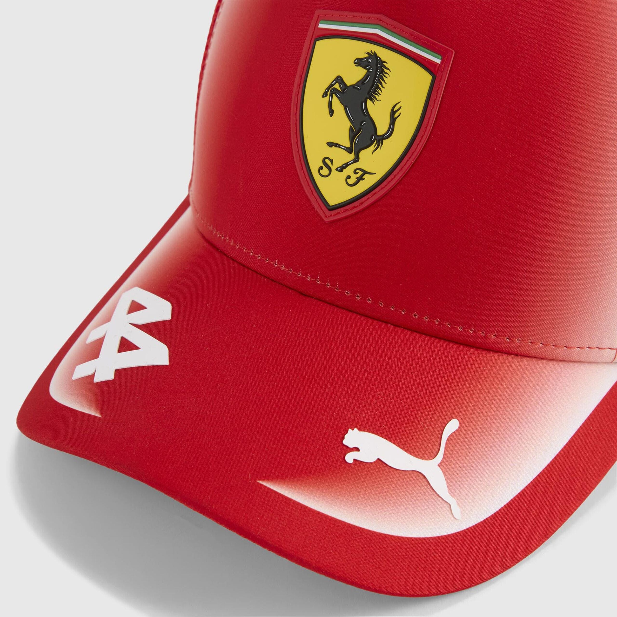 Scuderia Ferrari F1 2026 Kids Lewis Hamilton Team Trucker Hat - Youth Puma Red Hats Scuderia Ferrari 