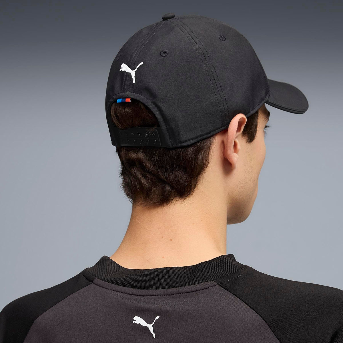 BMW Motorsports Team Baseball Hat - Puma Black/White Hats BMW Motorsports 