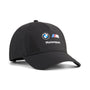 BMW Motorsports Team Baseball Hat - Puma Black/White Hats BMW Motorsports Black 