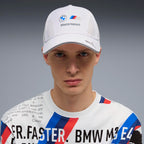 BMW Motorsports Team Baseball Hat - Puma Black/White Hats BMW Motorsports 