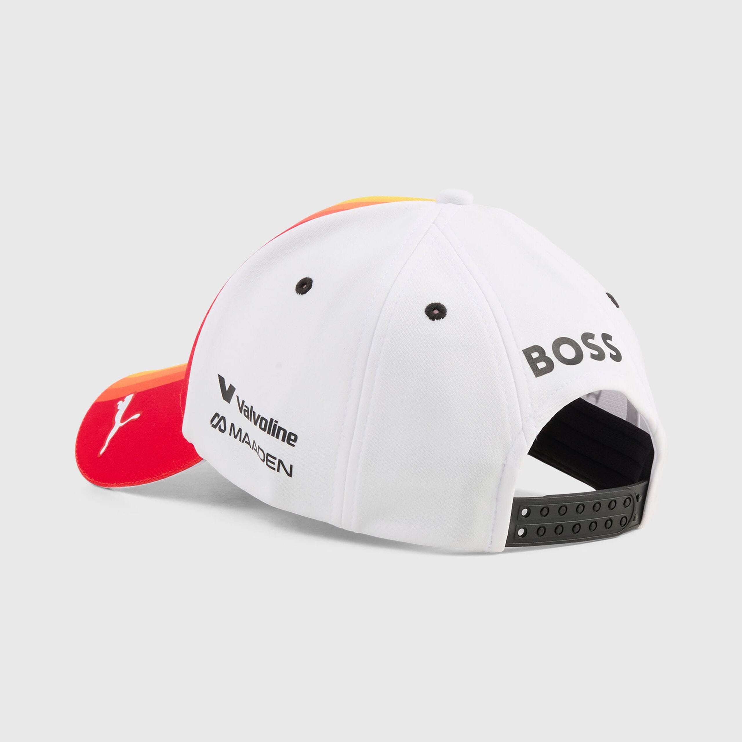 Aston Martin F1 Special Edition Fernando Alonso Spain GP Hat - Puma White Hats Aston Martin F1 