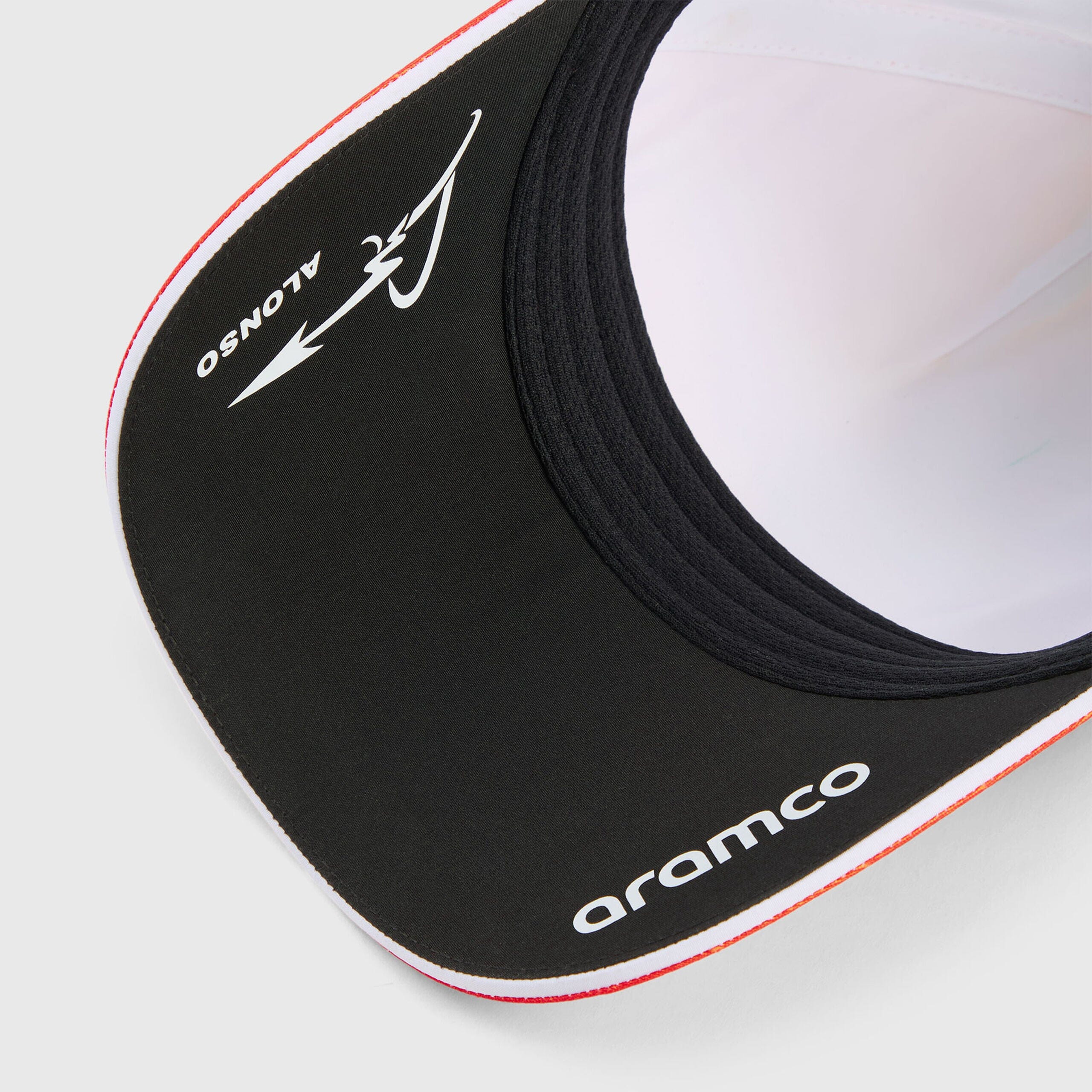 Aston Martin F1 Special Edition Fernando Alonso Spain GP Hat - Puma White Hats Aston Martin F1 
