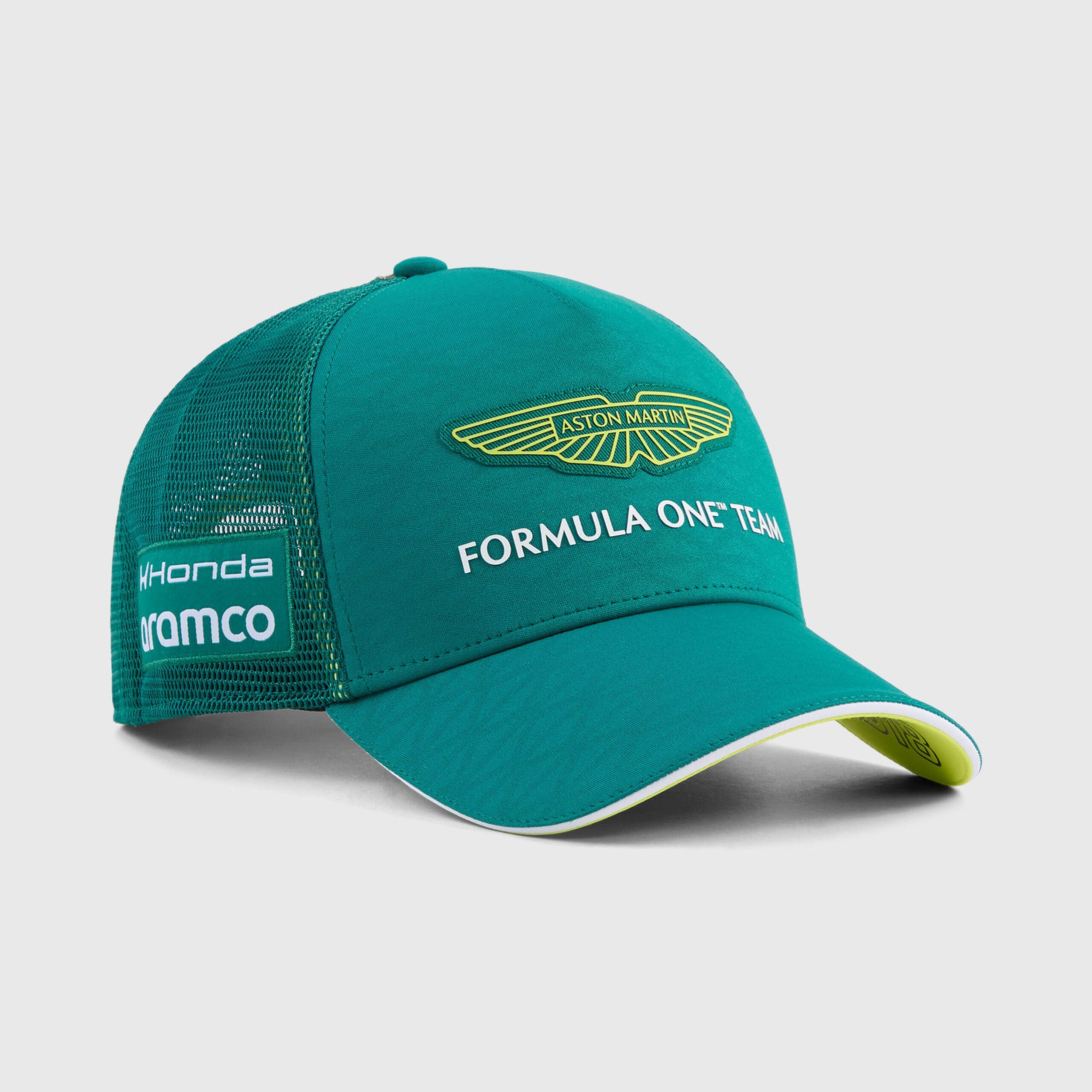 Aston Martin F1 2026 Lance Stroll Team Trucker Hat - Puma Black