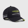 Aston Martin F1 2026 Team Baseball Hat - Puma Black/Green Lux/White Hats Aston Martin F1 Black 