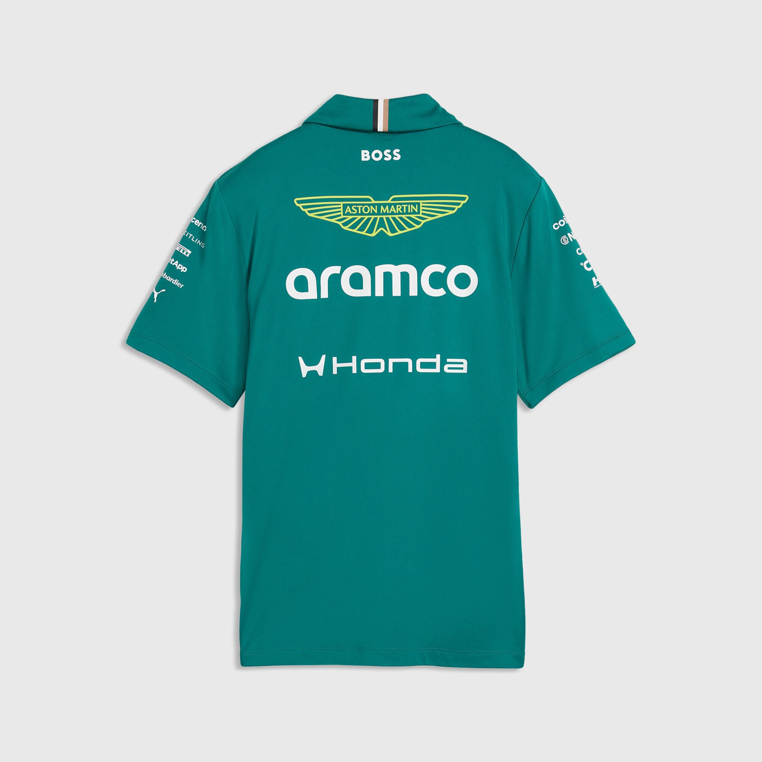 Aston Martin F1 2026 Women's Team Polo Shirt - Green Lux – CMC