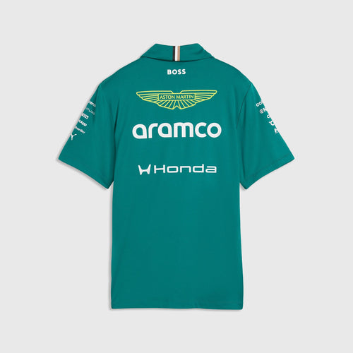 Aston Martin F1 2026 Women's Team Polo Shirt - Green Lux Polos Aston Martin F1 