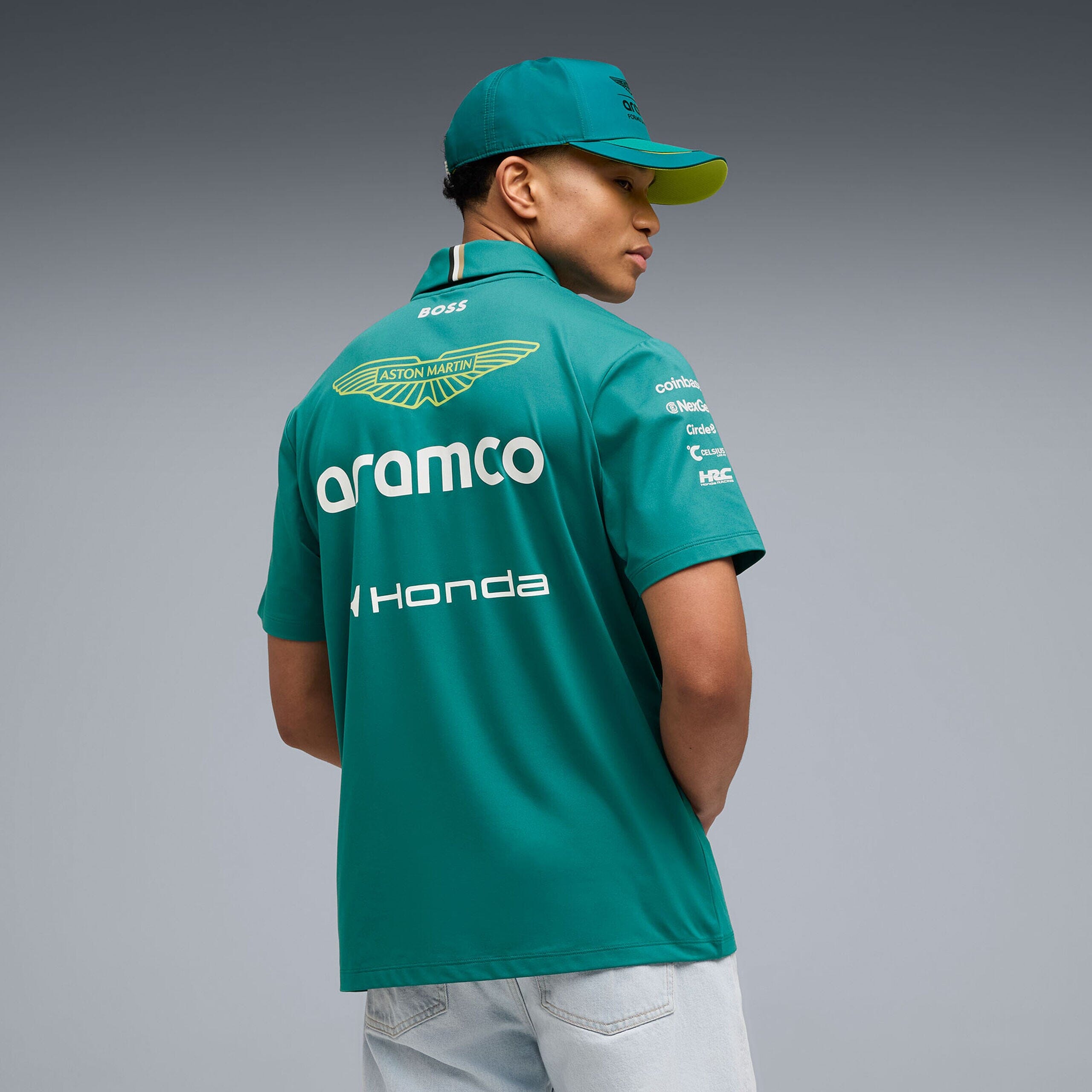 Aston Martin F1 2026 Team Polo Shirt - Green Lux – CMC Motorsports®