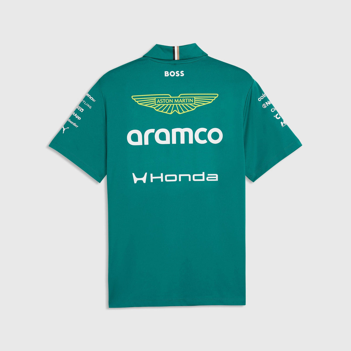 Aston Martin F1 2026 Team Polo Shirt - Green Lux Polos Aston Martin F1 