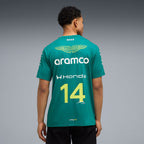 Aston Martin F1 2026 Fernando Alonso Team T-Shirt - Green Lux T-shirts Aston Martin F1 
